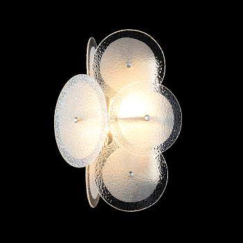 Настенный светильник Crystal Lux DANDELION AP2 GOLD