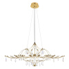 Подвесная люстра Loft IT Mira 10587/1000 Gold Asfour