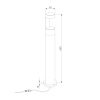 Ландшафтный светильник Elektrostandard Nimbus 35126/F черный 4690389175053