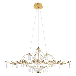 Подвесная люстра Loft IT Mira 10587/1000 Gold Asfour