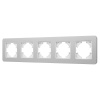 Рамка на 5 постов алюминиевая Arlight FRM-AKIRY-SFAL-5-SR 049746