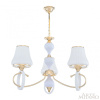 Подвесная люстра Arte Milano Florentia-2387 302387/3 Wh/Gd
