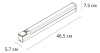 Подсветка для зеркал Arte Lamp Callisto A3410AP-1WH