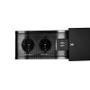 Блок розеток JX (Slide Top) (2 секции + 2 USB с кабелем питания) Mebax 00-00002889