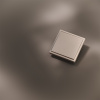 Клавиша для выключателя/переключателя одноклавишного S70 Metal (платина) Voltum VLSM000110