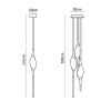 Подвесной светильник ImperiumLoft Pezzo 249064-60