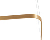 Подвесная люстра Italline IT013-6031 gold 3000K