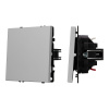 Выключатель 1 кл софт-тач никель Arlight SWT-MK01-SFPL-IS (250V, 10A) 059427(1)