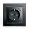 Розетка 1-местная с USB Stekker PST16-9011-03 с защитной шторкой 39480