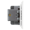 Выключатель 1-клавишный c индикатором (механизм) Stekker Мия 250В 10А RSW10-3101-01 белая магнолия 50431