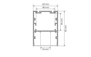 Профиль Arlight ARH-LINE-6085-2000 ANOD 018508