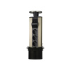 Блок розеток 12S (3 секции и 2 USB) Mebax 00-00001165