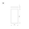 Светодиодная панель Arlight DL-INTENSO-S300x600-28W Warm3000 (WH, 120 deg, CRI90, 230V) 043554