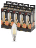Лампа светодиодная Эра E14 7W 2700K F-LED B35-7W-827-E14 Б0027942