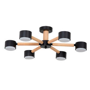 Потолочные люстры Arte Lamp Tenda A1624PL-6BK