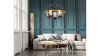 Подвесная люстра Lumina Deco Monterey LDP 1141-5 BK+MD