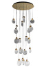 Каскадная люстра Garda Decor Rondo 162FL-61502