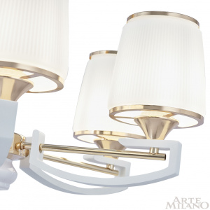 Подвесная люстра Arte Milano Florentia-2457 302457/6 Wh/Gd