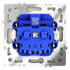 Розетка со шторками Voltum S70 VLS040204 (шелк)