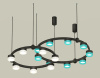 Комплект подвесного светильника Ambrella Light Techno Ring XR92091300 (A9209x2, C9242, C9238, N8488, N8480)
