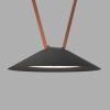 Трековый однофазный светильник Denkirs Belty flow DK5664-BK