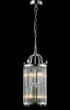 Подвесной светильник Crystal Lux Tadeo TADEO SP4 D200 CHROME/TRANSPARENTE