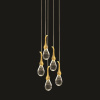 Подвесной светильник Delight Collection Seed OMG07287-5 gold
