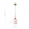 Подвесной светильник ST Luce Веритас SL1404.303.01