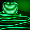 Светодиодный гибкий неон Elektrostandard 220V 9,6W 120Led 2835 IP67, односторонний зеленый, 50 м 4690389136504