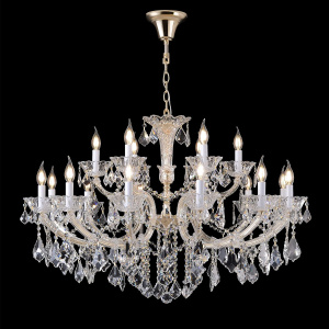 Подвесная люстра Crystal Lux CRISTELLE SP12+6 GOLD
