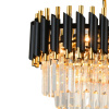 Подвесная люстра Natali Kovaltseva DARIAN 76017/8C GOLD BLACK