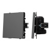 Выключатель перекрёстный 1 кл софт-тач серый базальт Arlight SWT-MKX1-SFPL-GR (250V, 10A) 054251(1)