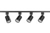 Трековый однофазный светильник (4 шт.) Эра TR70-SET4-GU10-BK Б0063956
