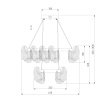 Подвесная люстра Bogates Farfalla 90374/2 a065732
