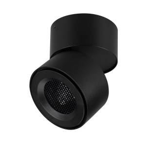 Спот Arlight SP-POINT-SURFACE-R85-12W Warm3200-MIX (BK, 36 deg, 230V) (IP20 Металл) 058606