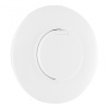 Розетка круглая с/з и шторками, защитной крышкой и рамкой Arte Milano SET08-1-41-1 white