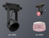 Трековый однофазный светильник Ambrella Light Track System XT6602062 (C6602, N6152)