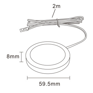 Накладной мебельный светильник Lightstar Mobiled 036240