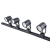 Трековый однофазный светильник (2 шт.) Volpe UBL-Q321 GU10/K BLACK SET41 UL-00010706