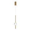 Подвесной светильник Indigo Ciondolo 11066/1P Brass V000170L