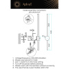Настенный светильник Aployt Gabi APL.0124.01.07
