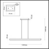 Подвесной светильник Odeon Light Beveren 6683/38L