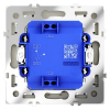 Выключатель одноклавишный с подсветкой Voltum S70 VLS010205 (сталь)