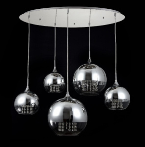 Подвесная люстра Maytoni Fermi P140-PL-170-5-N