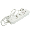 Удлинитель Stekker Home plus HM08-33-02 49970