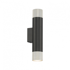Настенный светильник iLedex Delta 2365-2 BK+SL