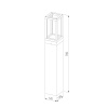 Ландшафтный светильник Elektrostandard Frame 1529 TECHNO LED черный 4690389219122 a072092