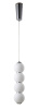 Подвесной светильник Crystal Lux Desi DESI SP4 CHROME/WHITE