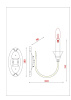 Бра Arte Lamp Collinetta A4094AP-1PB