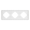 Рамка пластиковая на 3 поста Arlight FRM-TENDO-PL-3-WH 053843